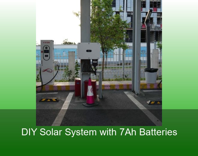 DIY Solar System with 7Ah Batteries